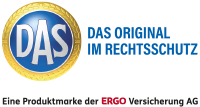 Das D.A.S. Firmenlogo mit Claim
