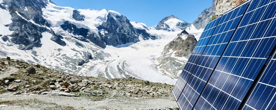 Solaranlage Berge