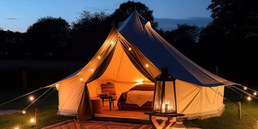 Glamping Zelt